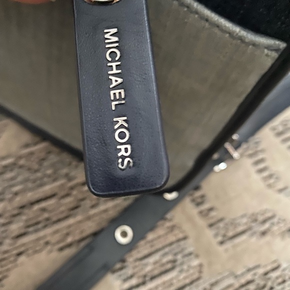 Michael Kors Cooper Denim tricoloured purse - Picture 10 of 15